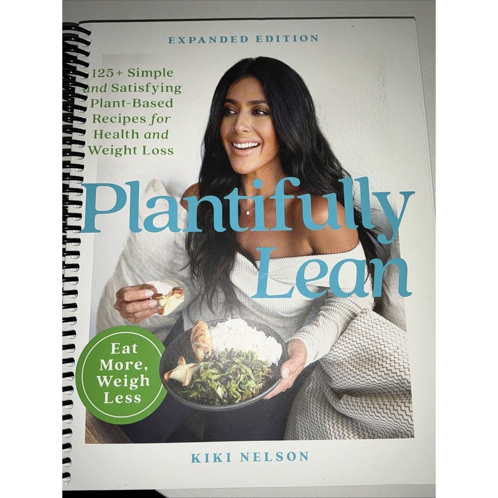 Cookbook Plentifully Lean Kiki Plant Based Recipes Health Weight Loss Book